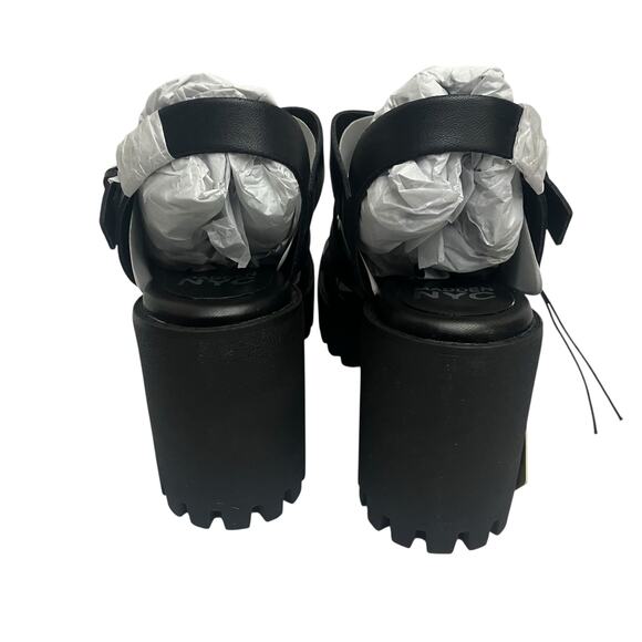 NWT Madden NYC Women's Black Genisis Fisherman's Sandals Size 11 - Picture 5 of 9